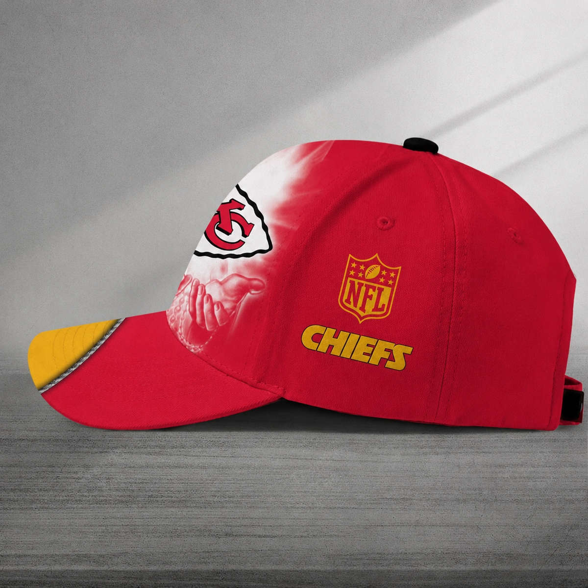 [SPECIAL OFFER] NEW CUSTOMIZED NFL01 KCC KANSAS CITY CHIEFS CLASSIC CAP