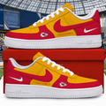 [SPECIAL OFFER] NEW CUSTOMIZED NFL01 KCC KANSAS CITY CHIEFS AF1 SHOES