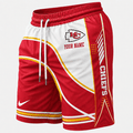 [SPECIAL OFFER] NEW CUSTOMIZED NFL01 KCC KANSAS CITY CHIEFS SHORT PANTS