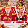 [SPECIAL OFFER] NEW CUSTOMIZED NFL01 KCC KANSAS CITY CHIEFS CHRISTMAS UNISEX SWEATSHIRT