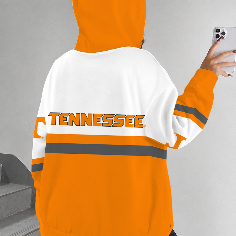 [FAN FAVORITE] NEW CUSTOMIZED NCAA FBS01 TNV TENNESSEE VOLUNTEERS ZIP HOODIE