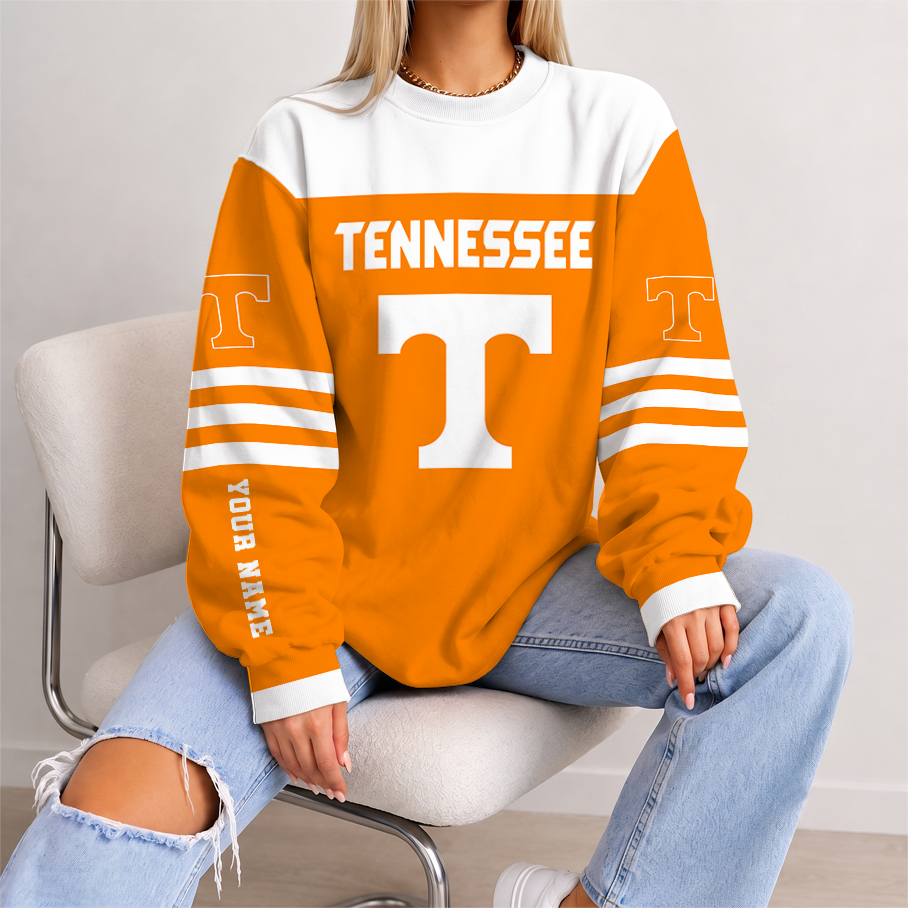 [FAN FAVORITE] NEW CUSTOMIZED NCAA FBS01 TNV TENNESSEE VOLUNTEERS UNISEX SWEATSHIRT