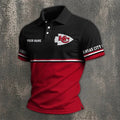 [SPECIAL OFFER] NEW CUSTOMIZED NFL01 KCC KANSAS CITY CHIEFS POLO SHIRT