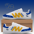 [FAN FAVORITE] NEW CUSTOMIZED NCAA FBS02 PIP PITTSBURGH PANTHERS CLASSIC SNEAKERS