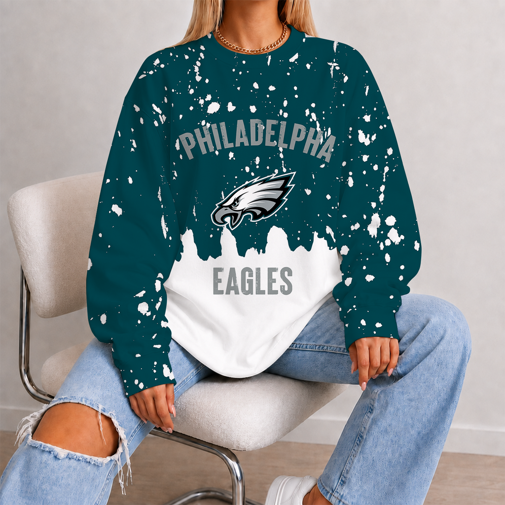 [SPECIAL OFFER] NEW CUSTOMIZED NFL02 PPE PHILADELPHIA EAGLES UNISEX SWEATSHIRT