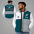 [SPECIAL OFFER] NEW CUSTOMIZED NFL02 PPE PHILADELPHIA EAGLES SLEEVELESS PUFFER VEST