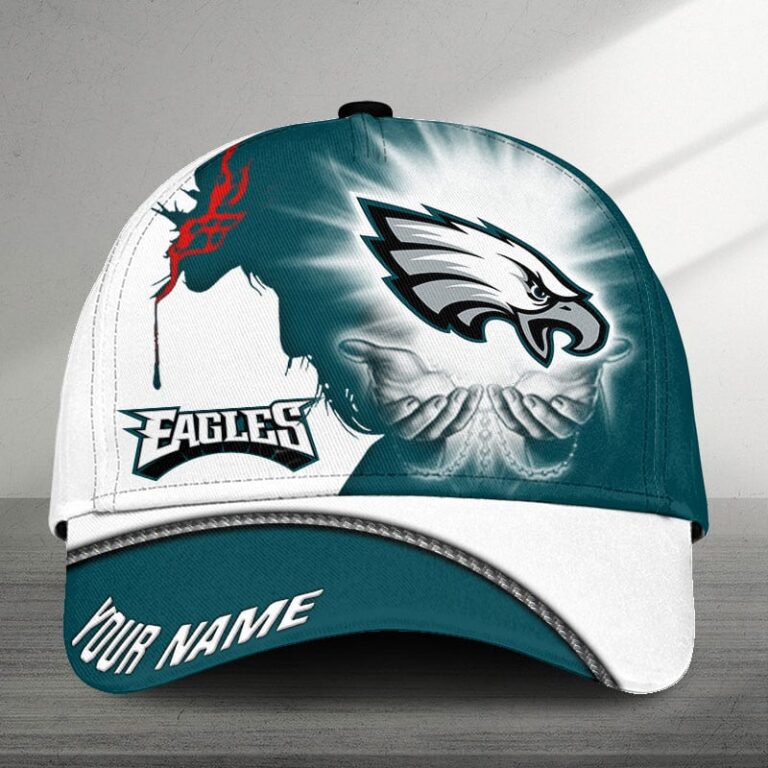 [SPECIAL OFFER] NEW CUSTOMIZED NFL02 PPE PHILADELPHIA EAGLES CLASSIC CAP
