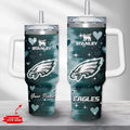 [SPECIAL OFFER] NEW CUSTOMIZED NFL02 PPE PHILADELPHIA EAGLES HALLOWEEN  40OZ TUMBLER