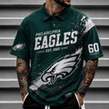 [SPECIAL OFFER] NEW CUSTOMIZED NFL02 PPE PHILADELPHIA EAGLES POLO SHIRT