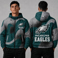 [SPECIAL OFFER] NEW CUSTOMIZED NFL02 PPE PHILADELPHIA EAGLES WINDBREAKER JACKET