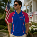 [SPECIAL OFFER] NEW CUSTOMIZED NFL03 BFB BUFFALO BILLS POLO SHIRT