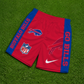 [SPECIAL OFFER] NEW CUSTOMIZED NFL03 BFB BUFFALO BILLS SHORT PANTS