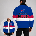 [SPECIAL OFFER] NEW CUSTOMIZED NFL03 BFB BUFFALO BILLS PUFFER JACKET
