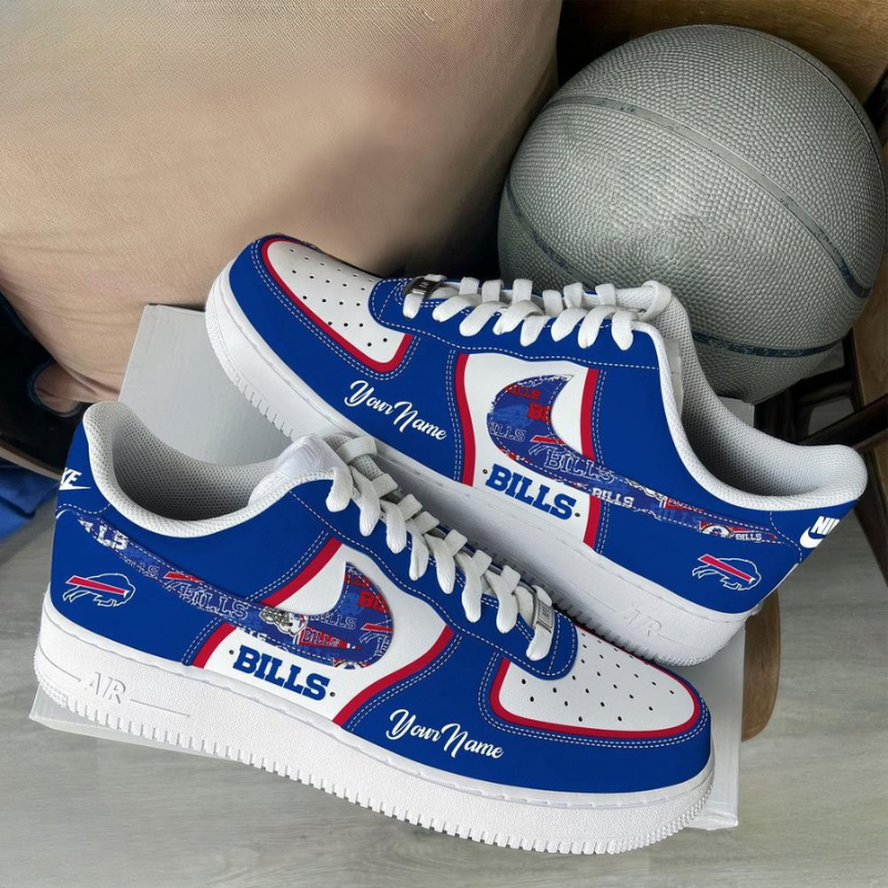 [SPECIAL OFFER] NEW CUSTOMIZED NFL03 BFB BUFFALO BILLS AF1 SNEAKERS