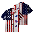 [SPECIAL OFFER] NEW CUSTOMIZED NFL03 BFB BUFFALO BILLS PATRIOTIC 250 USA HAWAIIAN SHIRT