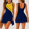 [FAN FAVORITE] NEW CUSTOMIZED NCAA FBS03 MIW MICHIGAN WOLVERINES WOMEN'S SUMMER SKORT DRESS