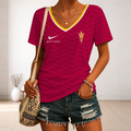 [FAN FAVORITE] NEW CUSTOMIZED NCAA FBS04 ASS ARIZONA STATE SUN DEVILS V-NECK FEMALE SHIRT