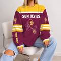 [FAN FAVORITE] NEW CUSTOMIZED NCAA FBS04 ASS ARIZONA STATE SUN DEVILS UNISEX SWEATSHIRT