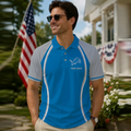 [SPECIAL OFFER] NEW CUSTOMIZED NFL04 DTL DETROIT LIONS POLO SHIRT