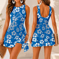 [SPECIAL OFFER] NEW CUSTOMIZED NFL04 DTL DETROIT LIONS WOMEN'S SUMMER SKORT DRESS