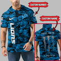 [SPECIAL OFFER] NEW CUSTOMIZED NFL04 DTL DETROIT LIONS SHORT SLEEVE HOODIE