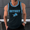 [SPECIAL OFFER] NEW CUSTOMIZED NFL04 DTL DETROIT LIONS UNISEX TANK TOP