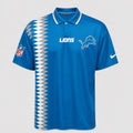 [SPECIAL OFFER] NEW CUSTOMIZED NFL04 DTL DETROIT LIONS POLO SHIRT