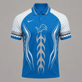 [SPECIAL OFFER] NEW CUSTOMIZED NFL04 DTL DETROIT LIONS POLO SHIRT
