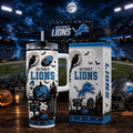 [SPECIAL OFFER] NEW CUSTOMIZED NFL04 DTL DETROIT LIONS HALLOWEEN  40OZ TUMBLER
