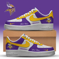 [SPECIAL OFFER] NEW CUSTOMIZED NFL05 MVK MINNESOTA VIKINGS AF1 SNEAKERS