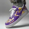 [SPECIAL OFFER] NEW CUSTOMIZED NFL05 MVK MINNESOTA VIKINGS AF1 SNEAKERS