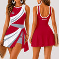 [FAN FAVORITE] NEW CUSTOMIZED NCAA FBS05 OSB OHIO STATE BUCKEYES WOMEN'S SUMMER SKORT DRESS