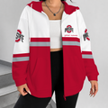 [FAN FAVORITE] NEW CUSTOMIZED NCAA FBS05 OSB OHIO STATE BUCKEYES ZIP HOODIE