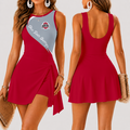 [FAN FAVORITE] NEW CUSTOMIZED NCAA FBS05 OSB OHIO STATE BUCKEYES WOMEN'S SUMMER SKORT DRESS