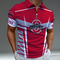 [FAN FAVORITE] NEW CUSTOMIZED NCAA FBS05 OSB OHIO STATE BUCKEYES POLO SHIRT