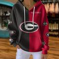 [FAN FAVORITE] NEW CUSTOMIZED NCAA FBS06 GEB GEORGIA BULLDOGS RIBBED HOODIE & SWEATSHIRT