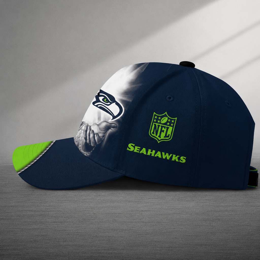 [SPECIAL OFFER] NEW CUSTOMIZED NFL06 SSH SEATTLE SEAHAWKS CLASSIC CAP