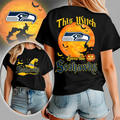 [SPECIAL OFFER] NEW CUSTOMIZED NFL06 SSH SEATTLE SEAHAWKS  HALLOWEEN T-SHIRT, HOODIE & ZIP HOODIE