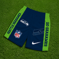 [SPECIAL OFFER] NEW CUSTOMIZED NFL06 SSH SEATTLE SEAHAWKS SHORT PANTS