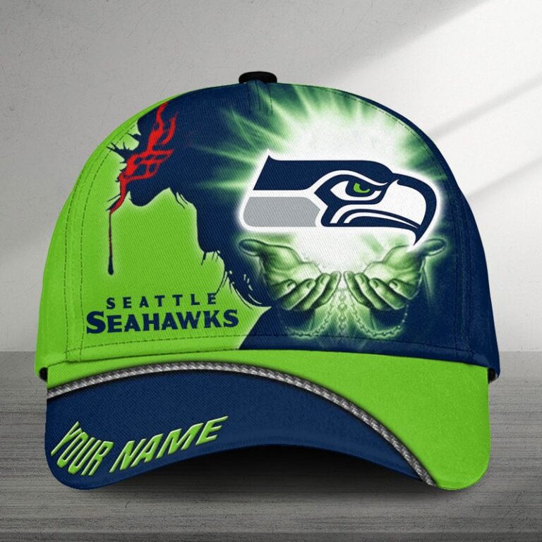 [SPECIAL OFFER] NEW CUSTOMIZED NFL06 SSH SEATTLE SEAHAWKS CLASSIC CAP