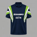 [SPECIAL OFFER] NEW CUSTOMIZED NFL06 SSH SEATTLE SEAHAWKS POLO SHIRT