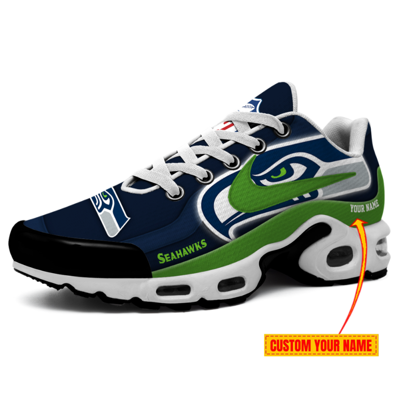 [SPECIAL OFFER] NEW CUSTOMIZED NFL06 SSH SEATTLE SEAHAWKS AIR MAX PLUS SNEAKERS