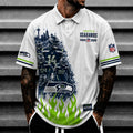 [SPECIAL OFFER] NEW CUSTOMIZED NFL06 SSH SEATTLE SEAHAWKS POLO SHIRT