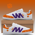 [FAN FAVORITE] NEW CUSTOMIZED NCAA FBS07 CST CLEMSON TIGERS CLASSIC SNEAKERS