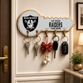 [SPECIAL OFFER] NEW CUSTOMIZED NFL07 LVR LAS VEGAS RAIDERS WALL KEY HOLDER FOR HOME