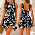 [SPECIAL OFFER] NEW CUSTOMIZED NFL07 LVR LAS VEGAS RAIDERS WOMEN'S SUMMER SKORT DRESS