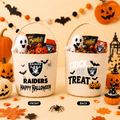 [SPECIAL OFFER] NEW CUSTOMIZED NFL07 LVR LAS VEGAS RAIDERS HALLOWEEN BASKET