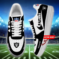 [SPECIAL OFFER] NEW CUSTOMIZED NFL07 LVR LAS VEGAS RAIDERS AF1 SNEAKERS