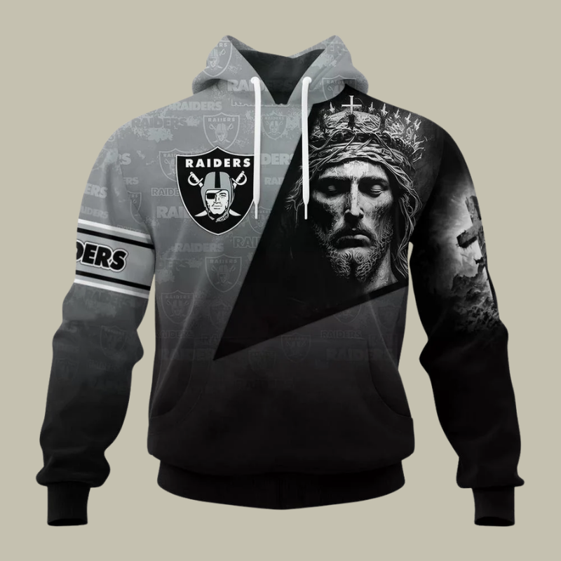 [SPECIAL OFFER] NEW CUSTOMIZED NFL07 LVR LAS VEGAS RAIDERS GOD'S BLESSING T-SHIRT, HOODIE & ZIP HOODIE