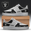 [SPECIAL OFFER] NEW CUSTOMIZED NFL07 LVR LAS VEGAS RAIDERS AF1 SNEAKERS
